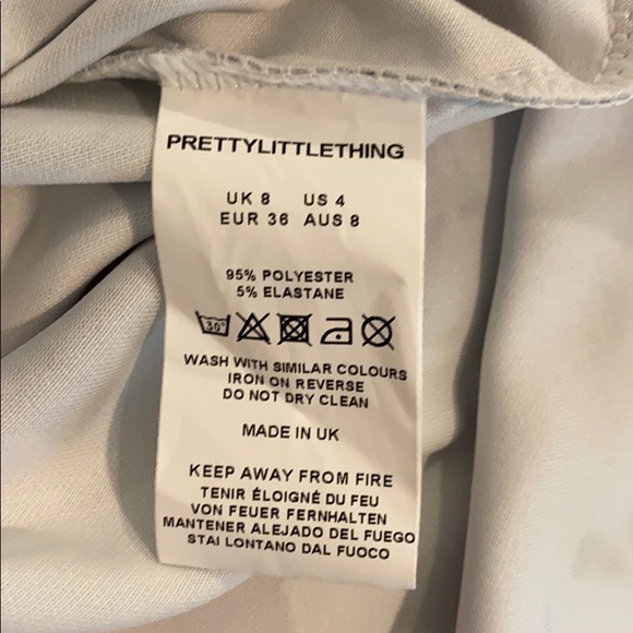 PRETTY LITTLE THING Strapless Dress US size 4 - Picture 3 of 3